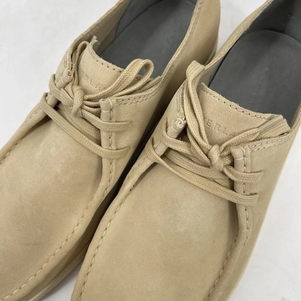 Everlane Desert Shoe Suede Desert Pebble Mens 11.5 Minimalist NIB Preppy Classic